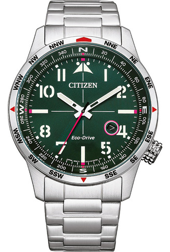Reloj pulsera Citizen ECO-DRIVE AVIATOR RELOJ CITIZEN HOMBRE BM7551-84X ECO-DRIVE AVIATOR, para hombre color