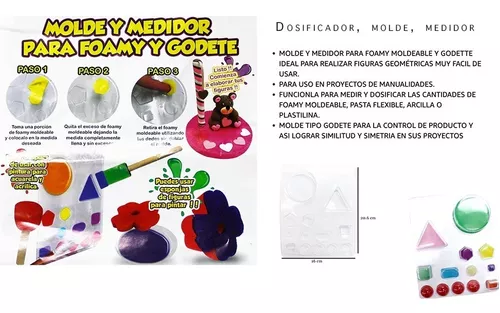 MOLDE DOSIFICADOR PARA PASTA DE FOAMY MOLDEABLE