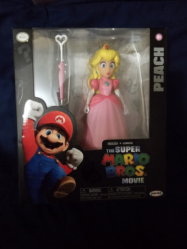 Figura Peach World Of Nintendo Super Mario Bros Movie