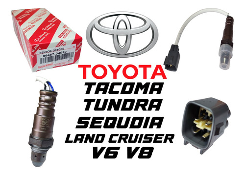 Sensor Oxigeno Toyota Tundra Tacoma Sequoia Landcruiser V6v8