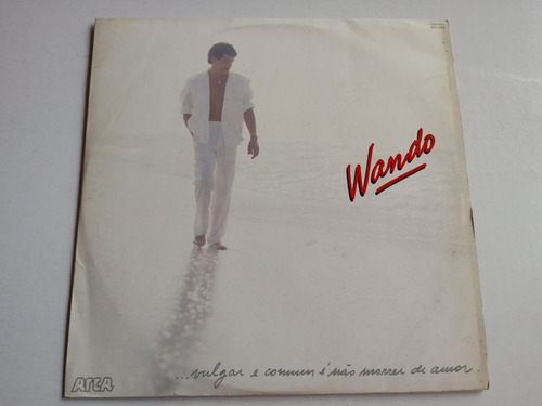 Lp Wando Chora Coração 1985 Encarte Letras E Partitura (Usado)