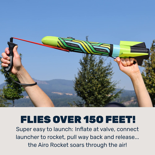 ¡mighty Fun! - Kit De Cohete Inflable Airo Rocket Para