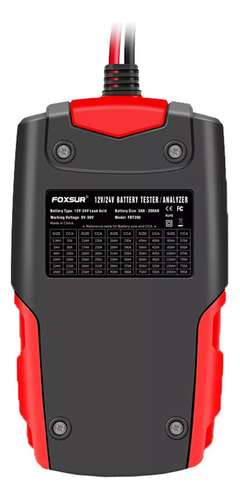 * Probador De Batería Automotriz Con Pantalla Digital Y