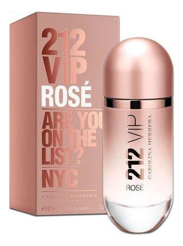 212 Vip Rosé Edp 80ml Mujer