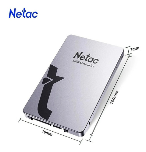 Ssd Sata Netac 1tb P/ Notebook / Desktop / Consoles 560mb/s