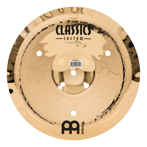 Par De Platillos Trash Stack De 12 Meinl Con Agujeros -