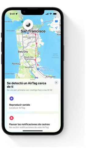 Imagen 7 de 10 de Apple Airtag Original - Rastreador, Tracker, Localizador