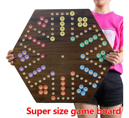 Juego De Mesa Aggravation Extra Grande Wahoo, 4-6 Jugadores