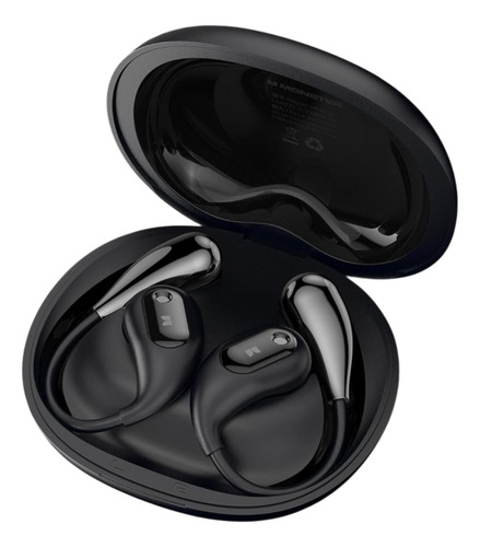 Auricular Monster Ac210 Bluetooth 5.4,30 Horas,ipx5 Original Negro