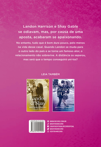 Landon & Shay (vol. 2), De Cherry, Brittainy. Editorial Record, Capa Mole, Edição 1 Em Português, 2024