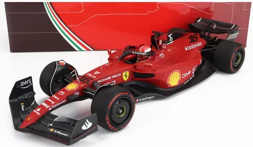 Ferrari F1-75 Charles Lecrerc 2022 Bbr Miniatura 1/18