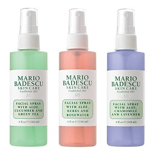 Mario Badescu Spritz Mist And Glow Facial Spray Collection J