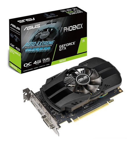 Imagen 5 de 5 de Tarjeta de video Nvidia Asus Phoenix GeForce GTX 16 Series GTX 1650 PH-GTX1650-O4G OC Edition 4GB