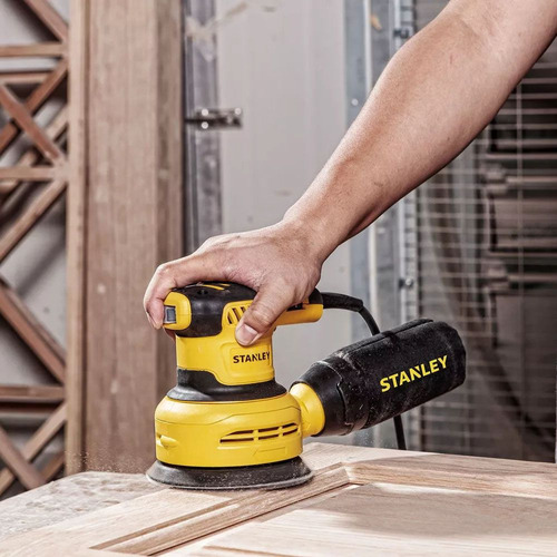 Lijadora Roto - Orbital Stanley 300w + Bolsa Recolectora