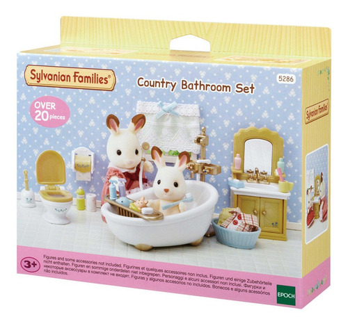 Sylvanian Families Set De Baño Muebles Accesorios Juguete ®