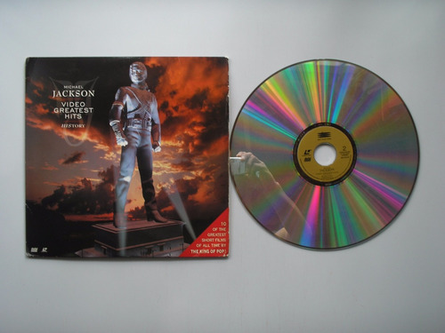 Disco Video Laser Michael Jackson History Greatest Hits Usa