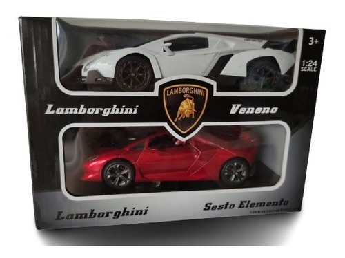 Carros Lamborghini Escala 1:24 Son 2 Por Lo Publicado 