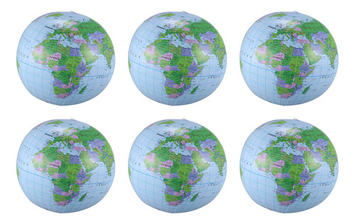 Globo Inflable De Juguete Con Mapa Geográfico De Entrenamien