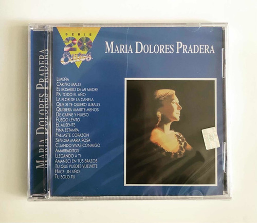 María Dolores Pradera - Serie 20 Éxitos (cd) Nuevo Sellado