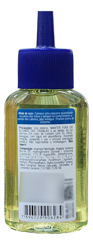 Reparador De Pontas Natuhair 30ml Com Óleo De Argan