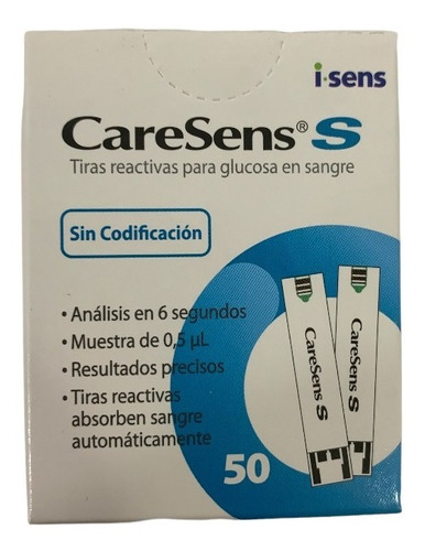 Caresens S Tiras Reactivas Glucosa 50 Tiras