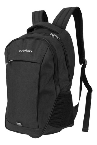 Mochila Classica Track 11552 Cor Preto-preto Desenho Do Tecido Estampado