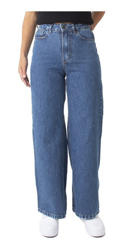 Pantalon Jean Mujer Roxy In A Minute Med Blue