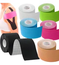 Comprar Shuang.W 6pcs cinta kinesiológicas vendaje neuromuscular tape 5mx5cm color 6 colores