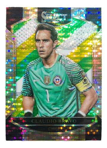 Carta Claudio Bravo - Chile - Tricolor Select Soccer 2016/17