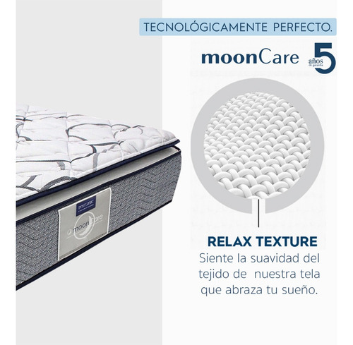 Kit Colchón Individual Restonic Calm + Almohadas