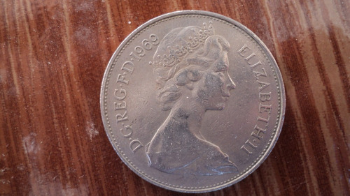 Inglaterra. 10 New Pence. 1969