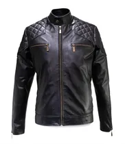 Comprar Campera De Cuero Vacuno Beckham Moto - Fábrica Koux