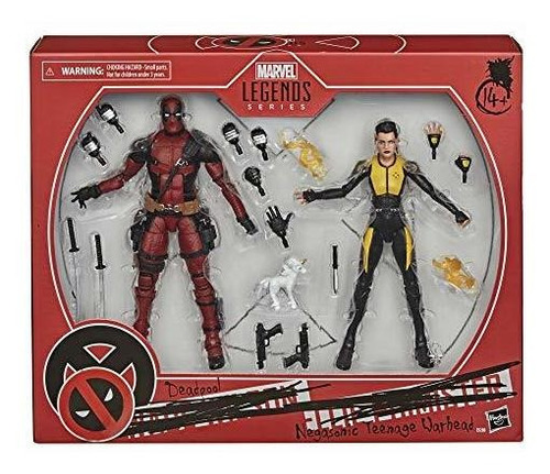 Marvel Legends Deadpool Negasonic Teenage Warhead Exclusivo