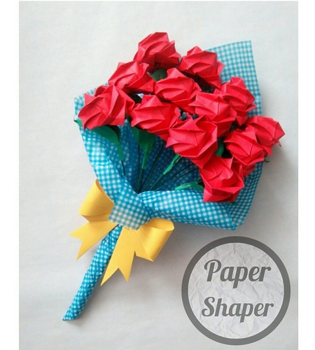Ramos De Rosas De Papel. Flores De Papel. Flores De Origami.
