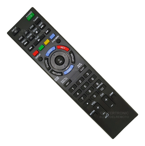 Imagen 3 de 9 de Control Remoto Para Tv Kdl-32ex525 Kdl-50w805b Kdl-32w655af