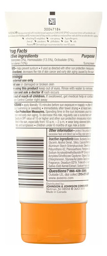 Bloqueador Solar Aveeno Protect & Hydrate Spf 60, 3 Fl Oz