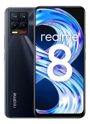 Realme 8 Dual SIM 128 GB punk black 8 GB RAM