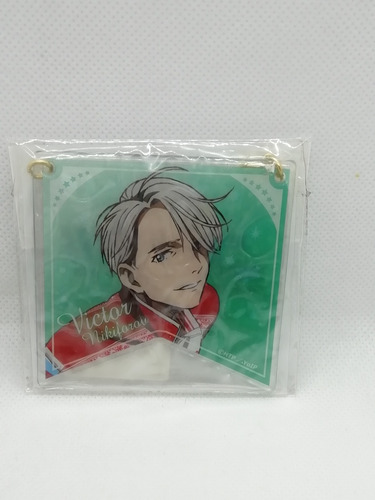 Imagen 2 de 4 de Llaveros Banderin Viktor Nikiforov Yuri On Ice Japon Anime