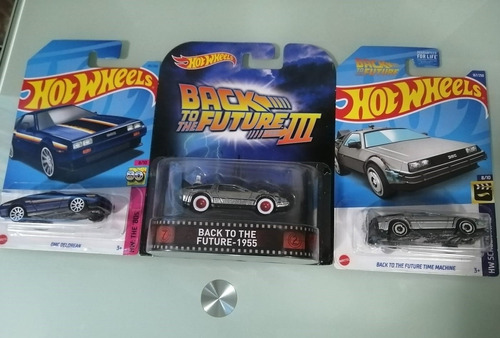 Hot Wheels Delorean Dmc Back To The Future 1955 Time Machine