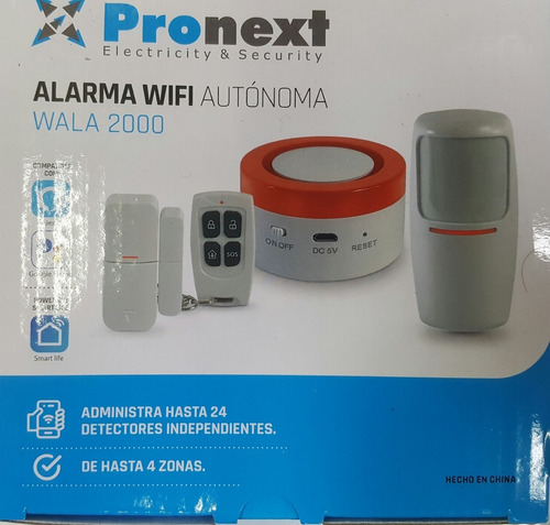 Kit Alarma Domiciliaria Inalambrica Wifi - Celular C/extras