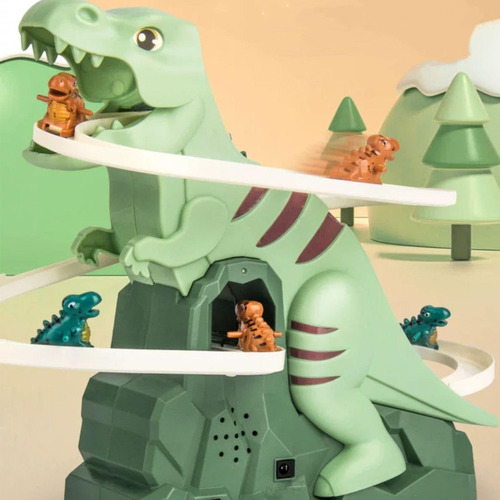 Pista De Dinosaurios De Juguete Para Niños, Pista Para Subir