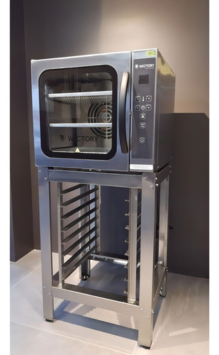 Forno Elétrico Mini Sem Vapor 3 Esteiras Convector Wictory 110v