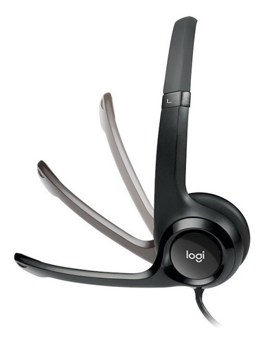 Imagen 4 de 5 de Audifono Con Microfono Logitech H390 Usb Para Pc O Laptop