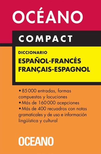 Diccionario Español - Francés/ Français - Espagnol, De Vv. Aa.. Editorial Océano En Español