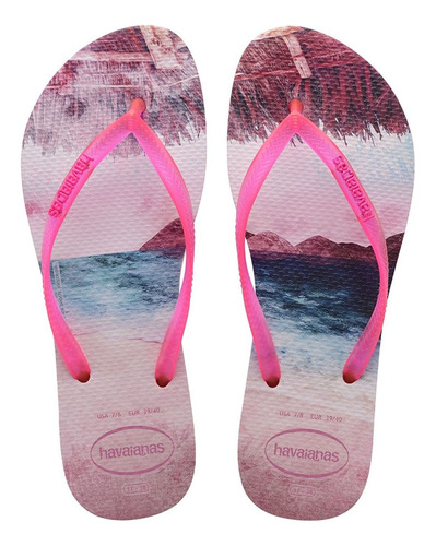 Sandalias Havaianas Slim Paisage Fc 4132614