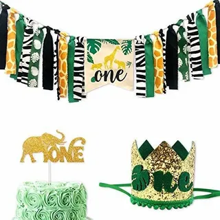 Safari Tema De La Selva 1r Cumpleaños Decoraciones, Wild One