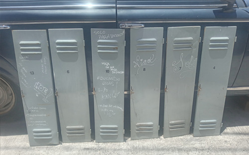 6 Puertas De Lockers Para Reposicion - En Palomar