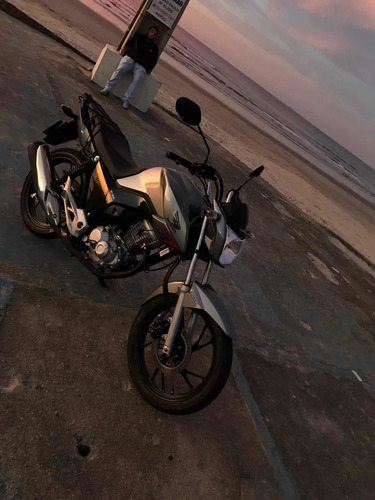 Imagem 1 de 9 de Honda Cg Fan 160 Cinza