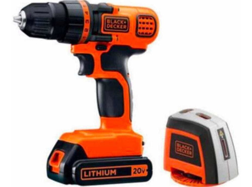 Taladro Atornillador Inalámbrico 20v + Nivel Laser Pared
