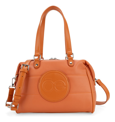 Bolsa Bowling Cloe Malgina I Mediano Color Naranja